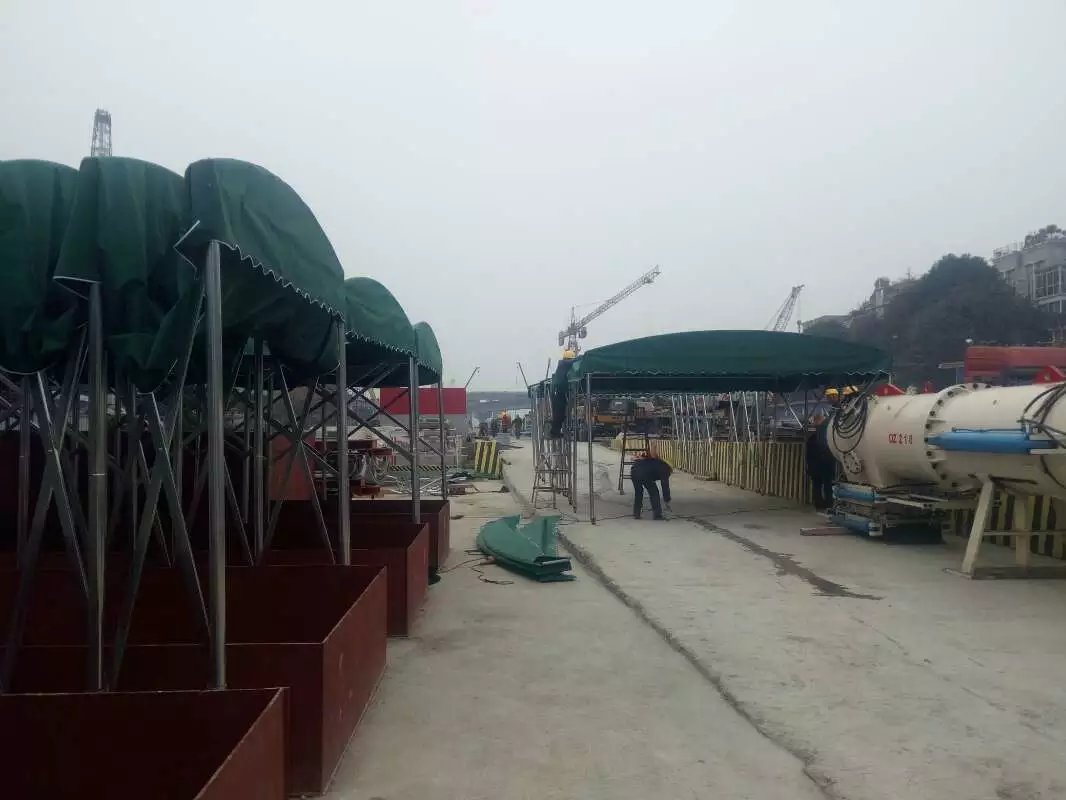 湘潭经开区湘潭经开区中铁二十一局工地移动施工棚
